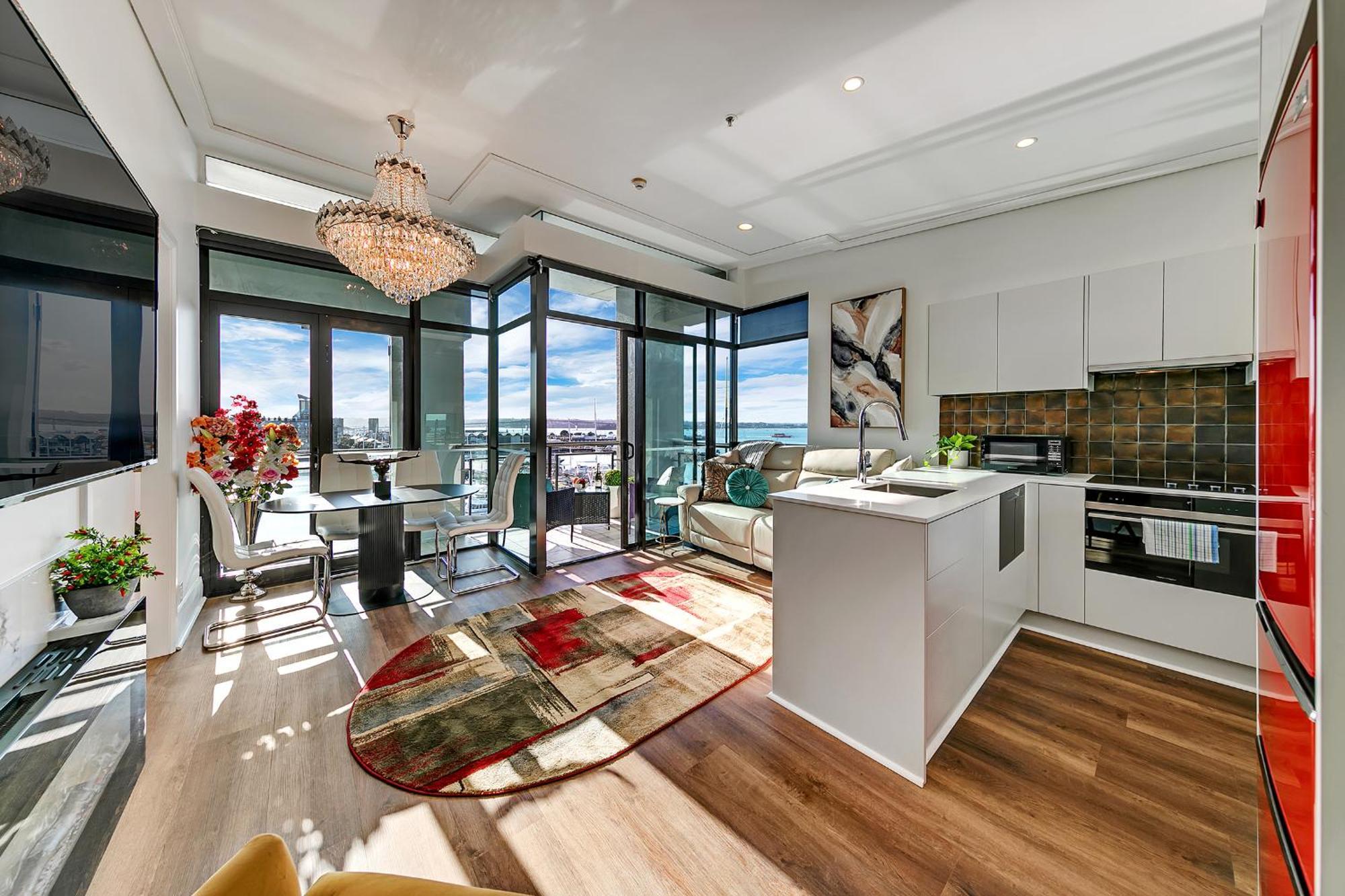 Penthouse Crown Appartement Auckland Buitenkant foto