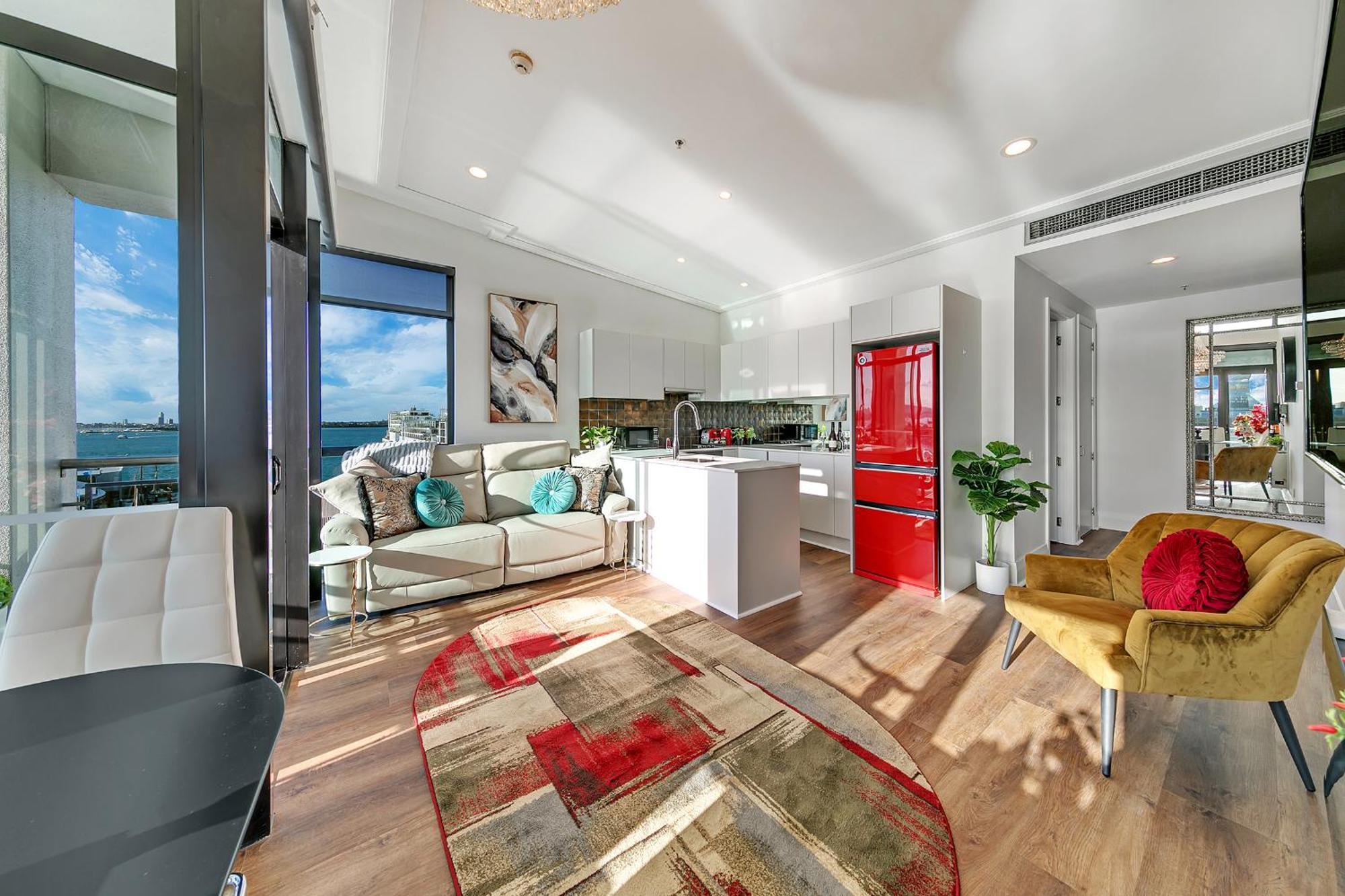 Penthouse Crown Appartement Auckland Buitenkant foto