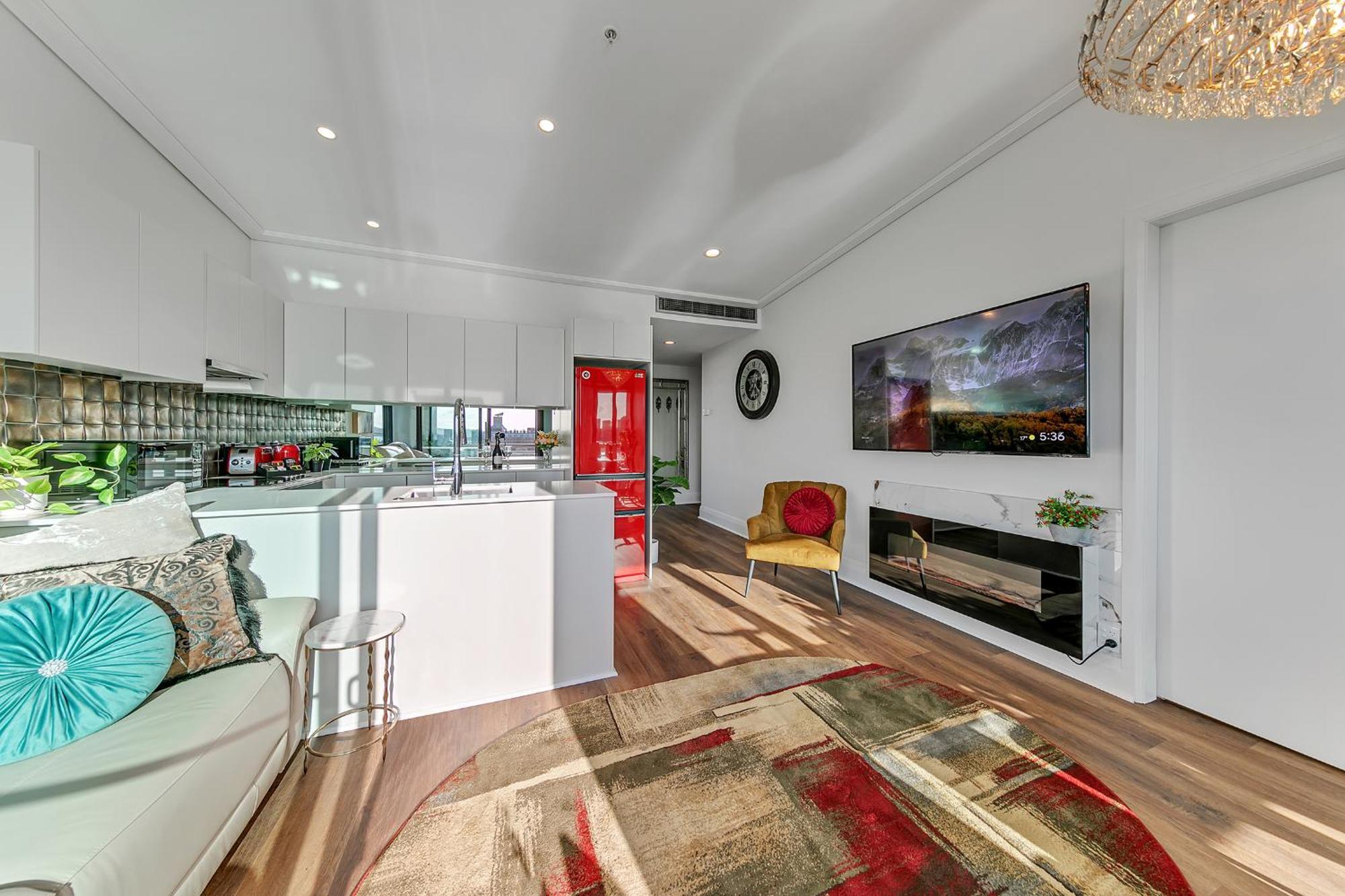 Penthouse Crown Appartement Auckland Buitenkant foto